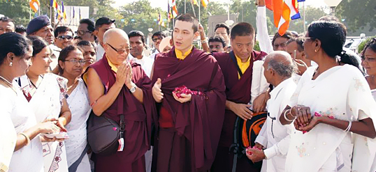 The 17th Karmapa in India