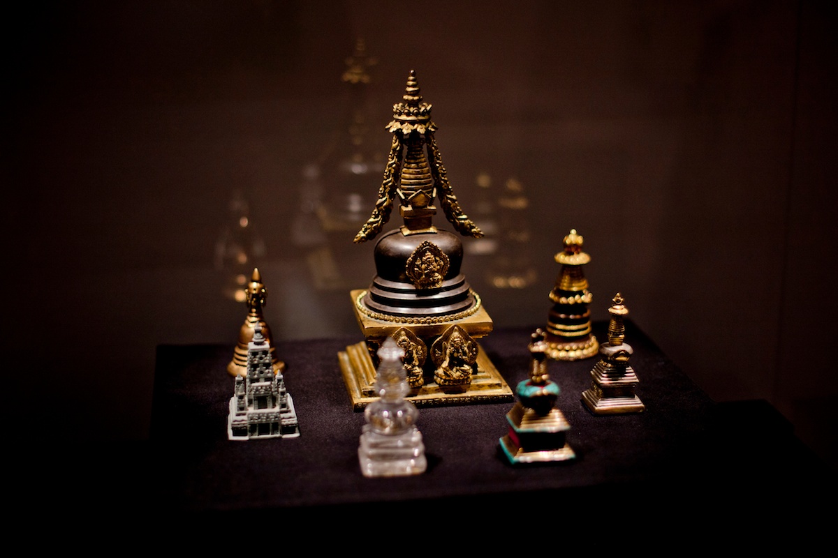 Buddhist statue exhibition "Space and Bliss – Buddhas in the Alps"