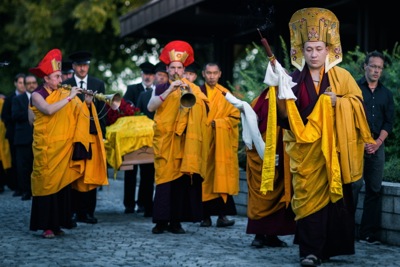 HH Karmapa leads ceremonies for Shamar Rinpoche