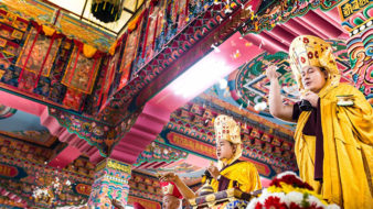 Karmapa Thaye Dorje inaugurates Nala Gompa near Kathmandu