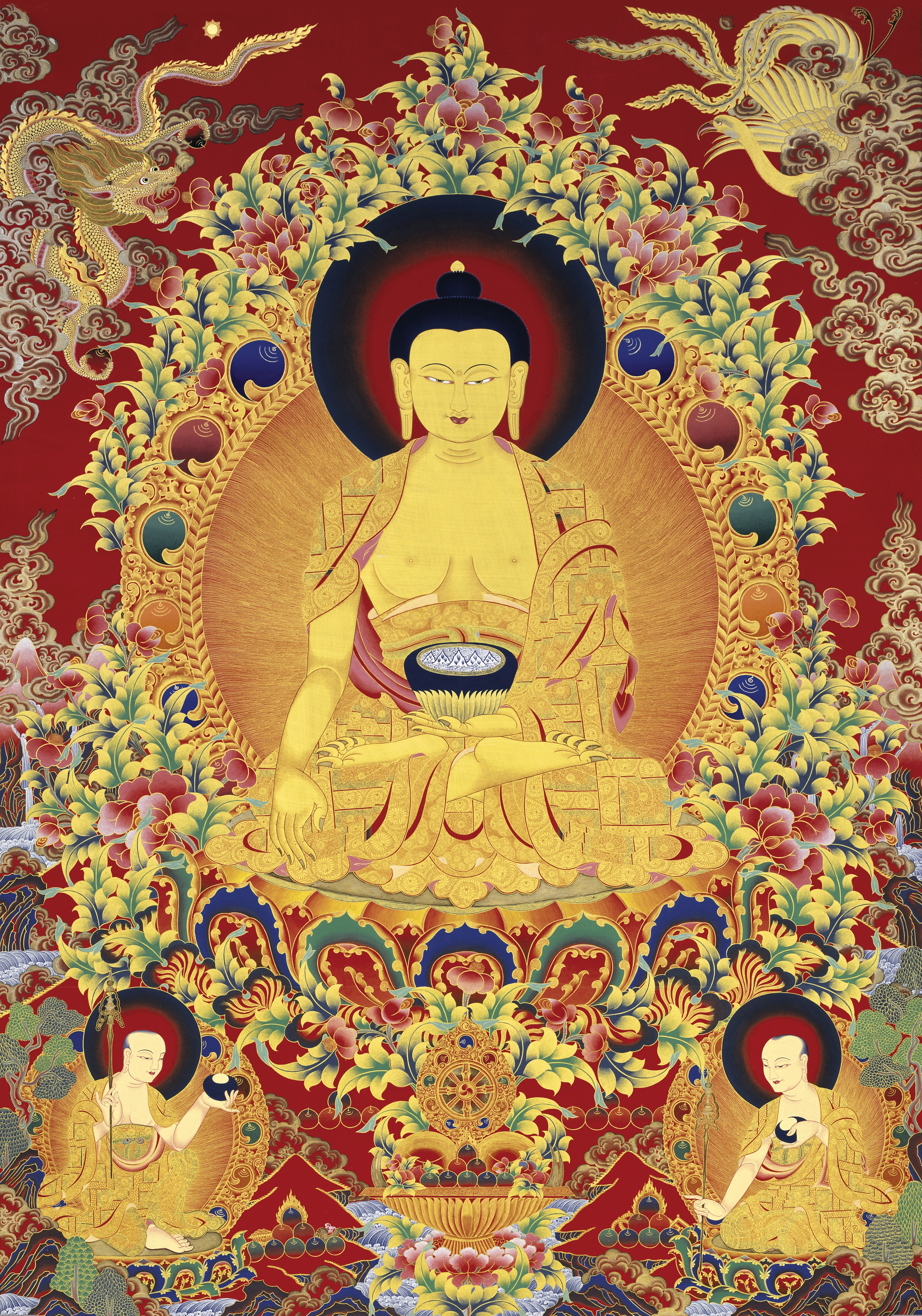 Painting of the Buddha