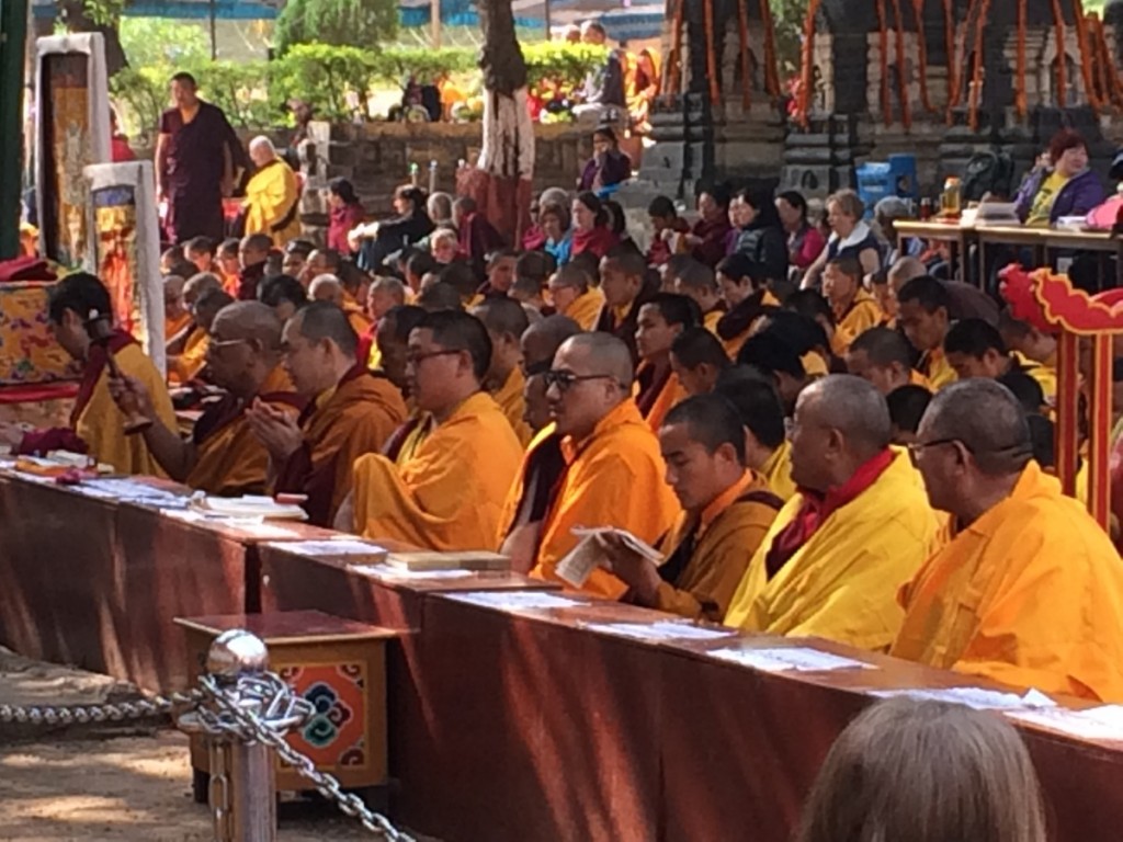Kagyu Monlam 2014 – annual gathering of the Karma Kagyu Buddhist school in Bodh Gaya