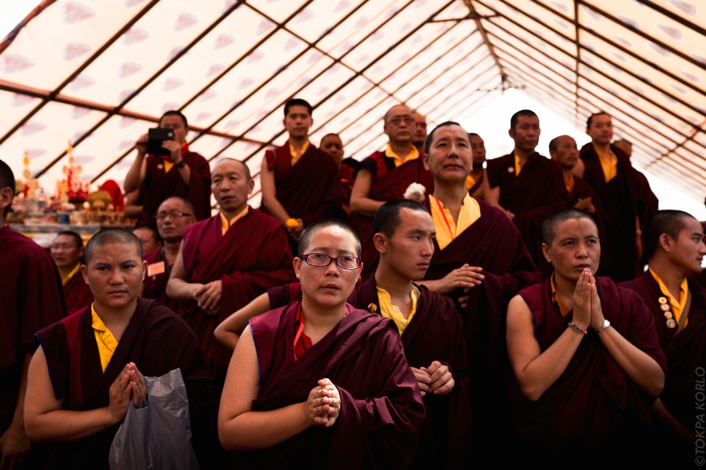 Cremation Ceremony of Shamar Rinpoche