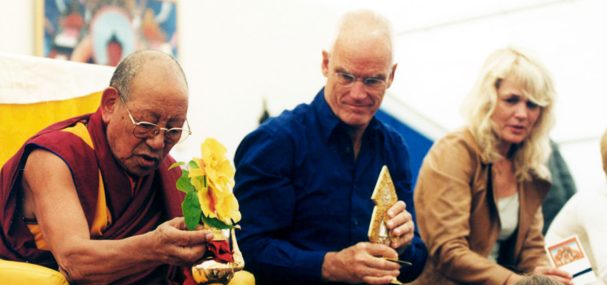 Lopon Tsechu Rinpoche, Lama Ole Nydahl, Hannah Nydahl
